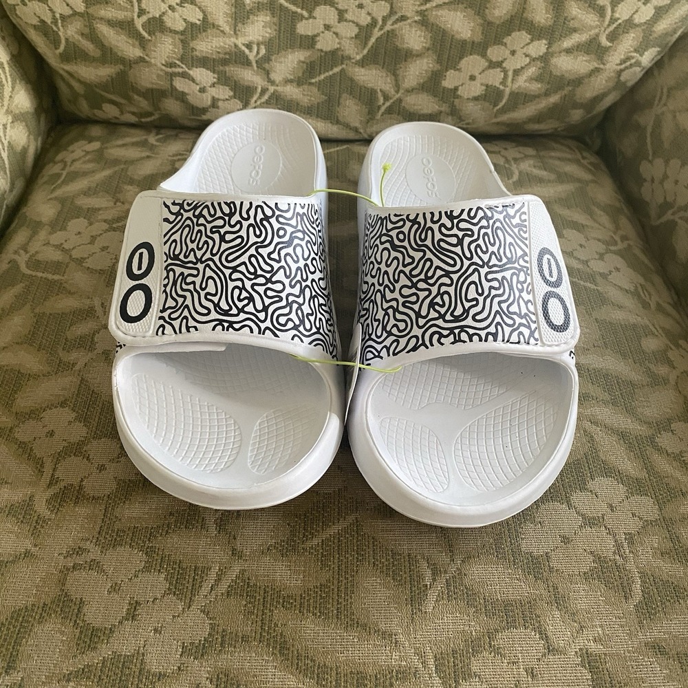 OOFOS Unisex Sport Flex Limited Edition Slide Sandals Recovery Mens 11/Womens 13